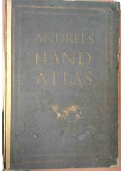 Konrad Frenzel Dr. - Andrees Handatlas in einem Bande, Bielefeld - Leipzig 1937 antikvár könyv