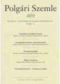 dr. Lentner Csaba - Polgári Szemle 2019/1-3.