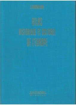F. Vercauteren - Atlas historique et culturel de l'Europe, Bruxelles 1962 antikvár könyv