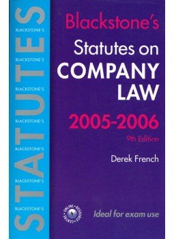 Derek French - Company Law 2005-2006 Derek French - Company Law 2005-2006, Oxford 2005 antikvár könyv