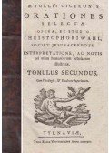 Marcus Tullius Cicero - M. Tullii Ciceronis orationes selectae. II.