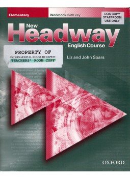 Soars, John, LIZ SOARS - New Headway English Course Pre-Intermediate Workbook with Key Soars, John, LIZ SOARS - New Headway English Course Pre-Intermediate Workbook with Key, Oxford 2000 antikvár könyv