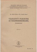 Holló János,Szejtli József - Válogatott fejezetek az élelmiszerkémiából