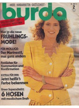Aenne Burda (szerk.) - Burda 1990/2. Februar (német) Aenne Burda (szerk.) - Burda 1990/2. Februar (német), Offenburg 1990 antikvár könyv