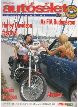 Hegyesi László - Autósélet 2005. július Hegyesi László - Autósélet 2005. július, Budapest 2005 antikvár könyv