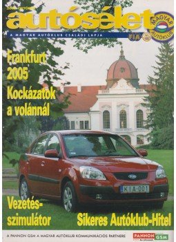 Kováts László - Autósélet 2005. október Kováts László - Autósélet 2005. október, Budapest 2005 antikvár könyv