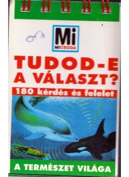  - A természet világa, Budapest 1998 antikvár könyv