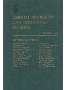 John Hagan - Annual Review of Law and Social Science Volume 1, 2005,  2005 antikvár könyv