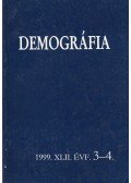 Dr. Klinger András,Kamarás Ferenc,Hablicsek László - Demográfia 1999. XLII. évf. 3-4.