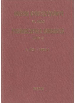 Prof. Dr. Árky István - Magyar gyógyszerkönyv VII. kiadás II., Budapest 1986 antikvár könyv