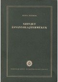 Száva Nándor - Szovjet ásványolajtermékek