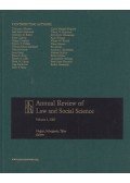 John Hagan - Annual Review of Law and Social Science Volume 3, 2007