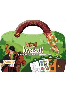  - Rajzolj lovakat!  -Öltöztetőkönyv kreatív gyerekeknek, null 2015 antikvár könyv