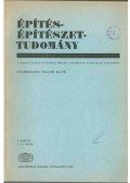 Major Máté - Építés - építészettudomány I. kötet 1-2. szám