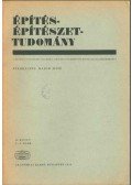 Major Máté - Építés - építészettudomány II. kötet 1-2. szám