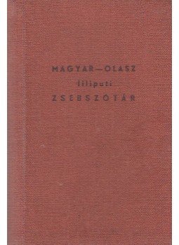  - Magyar-olasz liliputi zsebszótár, Budapest 0 antikvár könyv