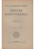 Varjas Béla - Magyar könyvszemle 1945. I.-IV. füzet