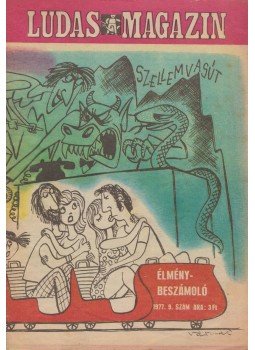 Földes György - Ludas Magazin 1977. 9. szám, Budapest 1977 antikvár könyv