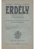 Cholnoky Jenő Dr.,Dr. Kerekes Zoltán (szerk.) - Erdély - Honismertető folyóirat 1916. jan.-jún. - XXV. évfolyam 1-6. szám (274.)