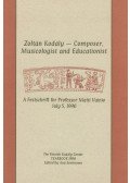 Matti Vainio - Zoltán Kodály - Composer, Musicologist and Educationist (dedikált)