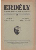 Vámszer Géza - Erdély - Honismertető folyóirat 1945. október hó XLII. évfolyam 6. szám (381.)