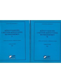 Dr. Nagy Gábor - Könyvvezetés a kettős könyvvitel rendszerében I-II., Budapest 2003 antikvár könyv