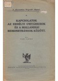 Vári Albert - Kapcsolatok az erdélyi unitáriusok és a hollandiai remonstránsok között