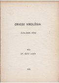 Váczi Lajos - Orvosi virológia - Általános rész