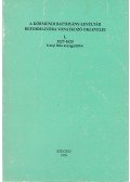 Szilasi László - A körmendi Batthyányi-levéltár reformációra vonatkozó oklevelei I.