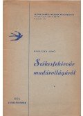 Radetzky Jenő - Székesfehérvár madárvilágáról