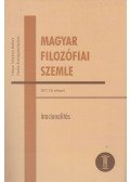 Schmal Dániel - Magyar Filozófiai Szemle 2011/1