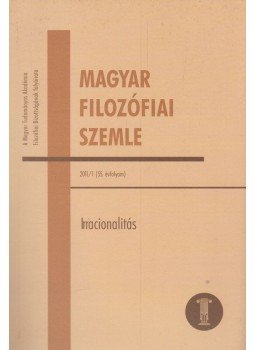 Schmal Dániel - Magyar Filozófiai Szemle 2011/1 Schmal Dániel - Magyar Filozófiai Szemle 2011/1, Budapest 2011 antikvár könyv