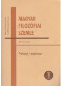 Schmal Dániel - Magyar Filozófiai Szemle 2014/2