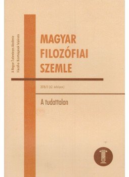 Ambrus Gergely - Magyar Filozófiai Szemle 2018/3 Ambrus Gergely - Magyar Filozófiai Szemle 2018/3, Budapest 2018 antikvár könyv