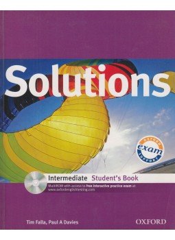 Tim Falla, DAVIES, PAUL A. - Solutions Intermediate - Student Book Tim Falla, DAVIES, PAUL A. - Solutions Intermediate - Student Book, Oxford 2010 antikvár könyv