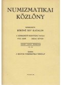 Bíróné Sey Katalin - Numizmatikai közlöny LXXXIV-LXXXV.