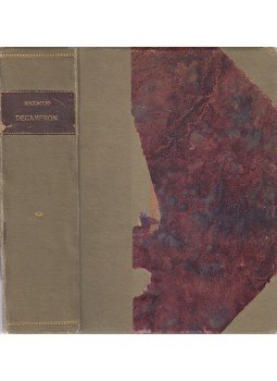Giovanni Boccaccio - Giovanni Boccaccio Decameronja. Teljes fordítás életrajzzal, jegyzetekkel. Készítette Bokor János., Brassó 1909 antikvár könyv