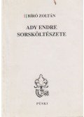 Bíró Zoltán - Ady Endre sorsköltészete (dedikált)