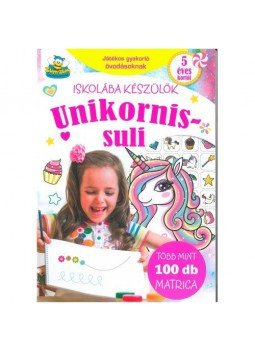  - Unikornissuli - Iskolába készülök - Játékos gyakorló óvodásoknak, null 2019 antikvár könyv