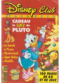 Viviane Mahler - Disney Club - Cadeau de Zin's de Pluto, Paris 1995 antikvár könyv