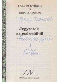 Faludy György,Eric Johnson - Jegyzetek az esőerdőből (dedikált)