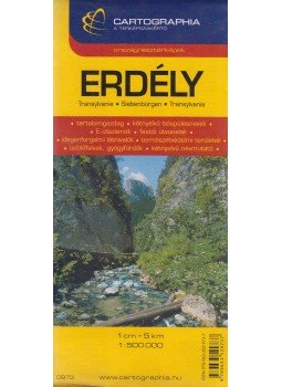 - Erdély térkép 1 : 500 000 - Erdély térkép 1 : 500 000, Budapest 2008 antikvár könyv