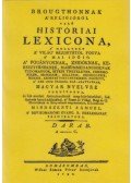 Mindszenti Sámuel; Thomas Broughton - Brougthonnak a religióról való históriai lexicona I. - (A-C.)
