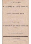 Johann Heinrich Christian Schubart - Quaestiones Genealogicae Historicae in Antiquitatem Heroicam Graecam.