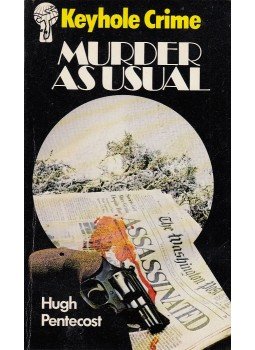Hugh Pentecost - Murder as Usual Hugh Pentecost - Murder as Usual, London 1981 antikvár könyv