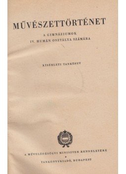 Dr. Dombi József - Művészettörténet Dr. Dombi József - Művészettörténet, Budapest 1958 antikvár könyv