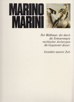 Oskar Bätschmann - Marino Marini Oskar Bätschmann - Marino Marini, Luzern 1979 antikvár könyv
