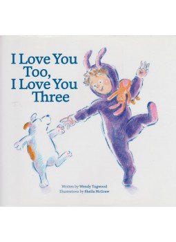 Wendy Tugwood - I Love You Too, I Love You Three,  2016 antikvár könyv