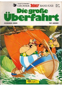 RENÉ GOSCINNY, ALBERT UDERZO - Die große Überfahrt RENÉ GOSCINNY, ALBERT UDERZO - Die große Überfahrt, Stuttgart 1995 antikvár könyv
