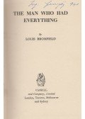 Louis Bromfield - The Man who had Everything